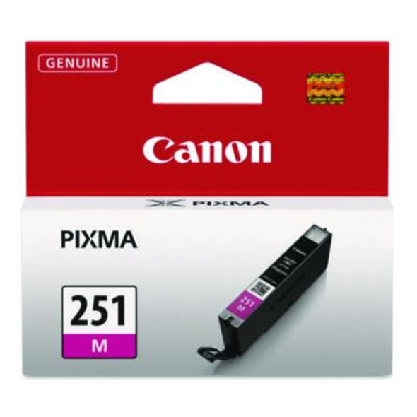 6515b001 (Cli-251) Chromalife100+ Ink, 298 Page-Yield, Magenta