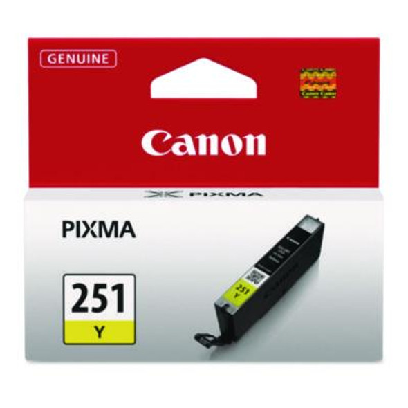 6516b001 (Cli-251) Chromalife100+ Ink, 330 Page-Yield, Yellow