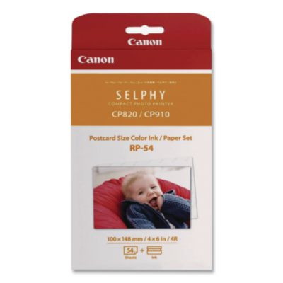 8567b001 (Rp-54) Ink/Paper Combo, 50 Page-Yield, Tri-Color