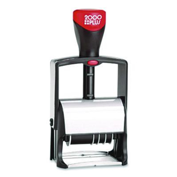 Classic Line Message Dater, 5 Years, 12 Phrases, 1.75 X 0.18, Black Ink