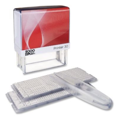 Create-A-Stamp One-Color Address Kit, Custom Message, Black