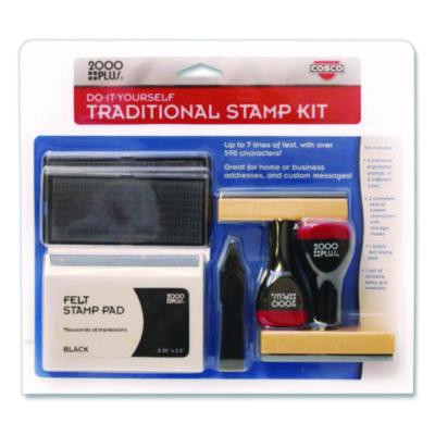 Custom Stamp Kit, Black Ink