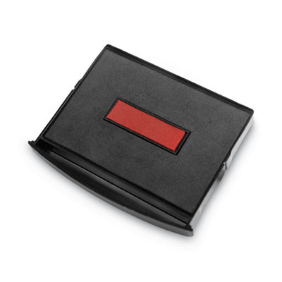 Replacement Ink Pad For 2000 Plus Two-Color Word Daters, Blue/Red