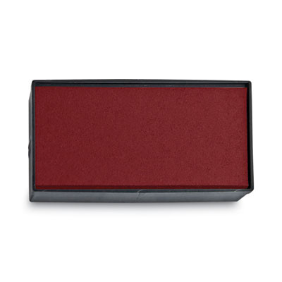 Replacement Ink Pad For 2000Plus 1Si15P, 3" x 0.25", Red