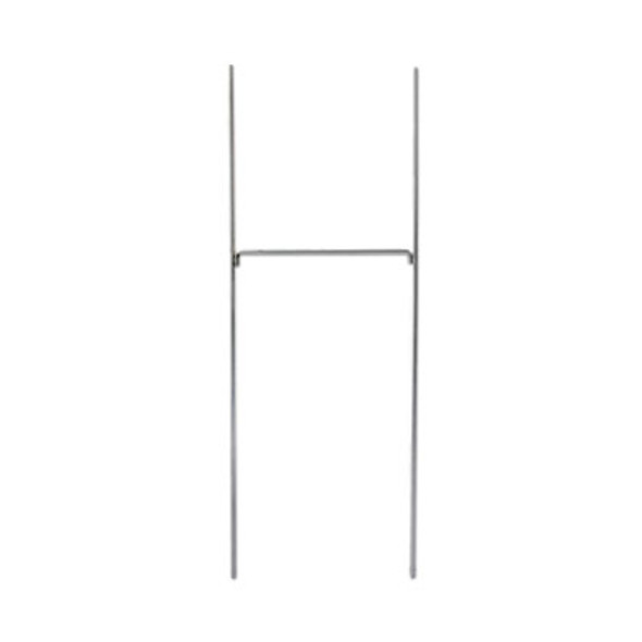 Stake Sign, 6 X 17, Blank White With Printed Red Arrow