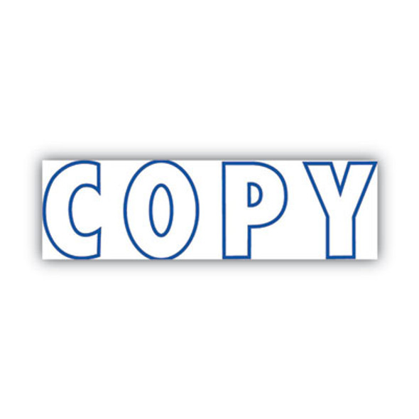 Green Line Message Stamp, Copy, 1.5 x 0.56, Blue