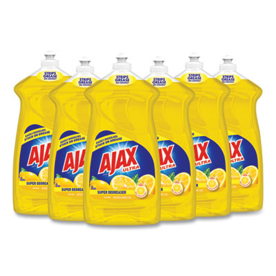 Dish Detergent, Lemon Scent, 52 Oz Bottle, 6/Carton