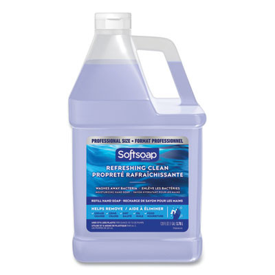 Liquid Hand Soap Refill, Refreshing Clean Scent, 128 Oz, 4/Carton