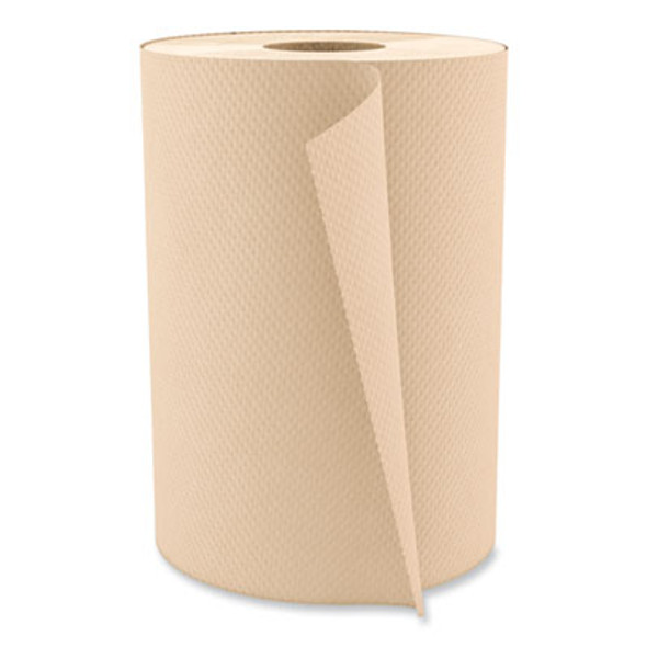 Select Hardwound Roll Towels, 1-Ply, 7.88" X 350 Ft, Natural, 12 Rolls/Carton