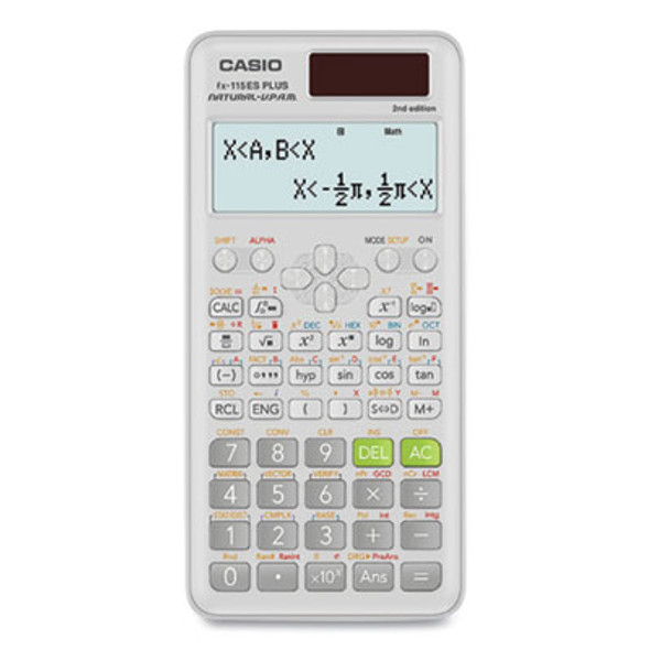 Fx-115Espls2-S 2Nd Edition Scientific Calculator, 12-Digit Lcd