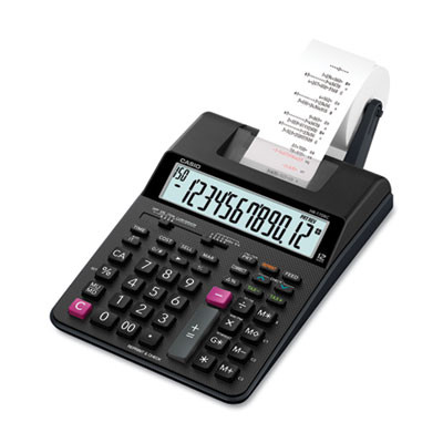 Hr170R Printing Calculator, Black/Red Print, 2 Lines/Sec