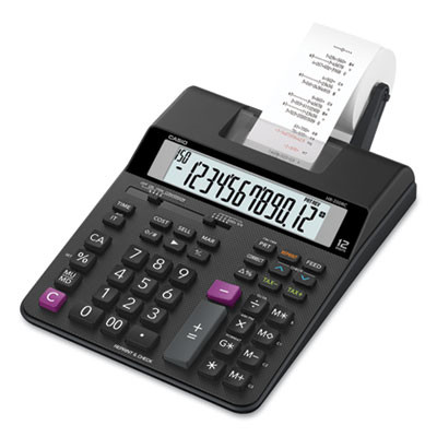Hr200Rc Printing Calculator, Black/Red Print, 2.4 Lines/Sec