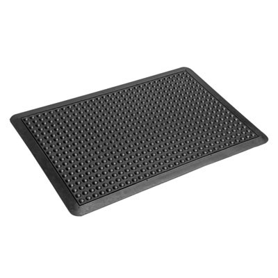 Yoga-Flex, Rectangular, Black High/Low Bubble Surface, 24" x 36"