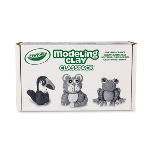Modeling Clay Classpack, Assorted Colors, 24 Lbs