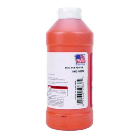 Premier Tempera Paint, Orange, 16 Oz Bottle