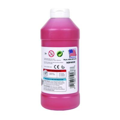 Washable Paint, Red, 16 Oz Bottle
