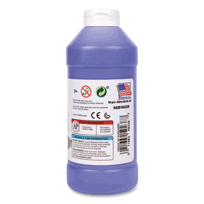 Washable Paint, Blue, 16 Oz Bottle