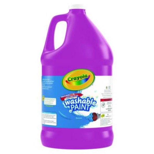 Washable Paint, Magenta, 1 Gal Bottle