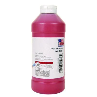Artista Ii Washable Tempera Paint, Red, 16 Oz Bottle