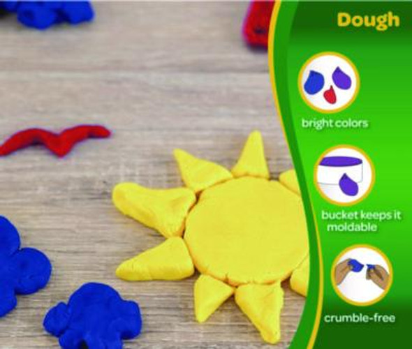 Modeling Dough Bucket, 3 Lbs, Blue