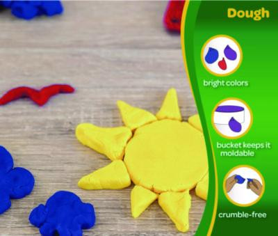 Modeling Dough Bucket, 3 Lbs, Blue