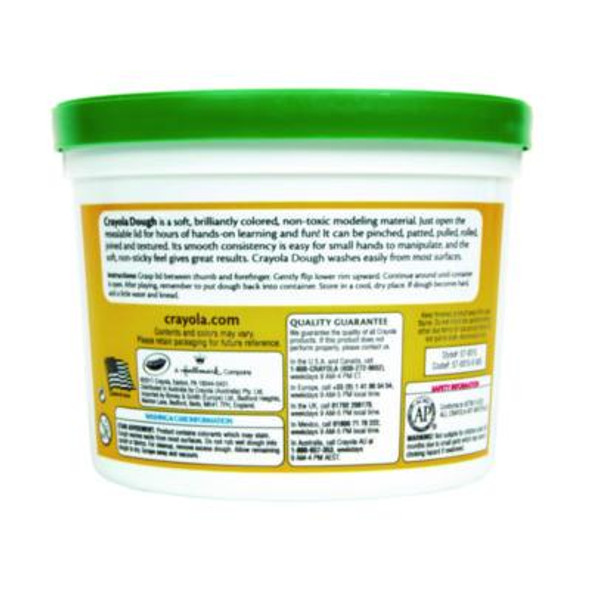 Modeling Dough Bucket, 3 Lbs, Green