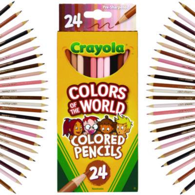 Colors Of The World Colored Pencils, Assorted Lead And Barrel Colors, 24/Pack