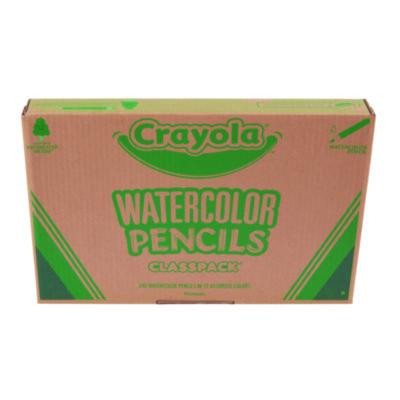 Watercolor Pencil Classpack, 3.3 Mm, Assorted Lead And Barrel Colors, 240/Pack