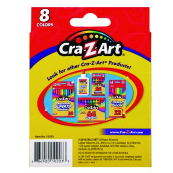 Jumbo Crayons, Jumbo Size, 8 Assorted Colors, 8/Pack