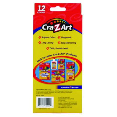 Colored Pencils, 12 Assorted Lead And Barrel Colors, 12/Set