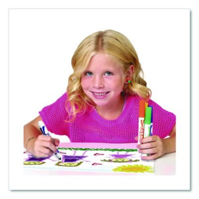 Washable Markers, Broad Bullet Tip, Assorted Classic/Neon/Pastel Colors, 20/Set