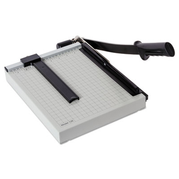 Vantage Guillotine Paper Trimmer/Cutter, 15 Sheets, 12" Cut Length, Metal Base, 10 X 12.75