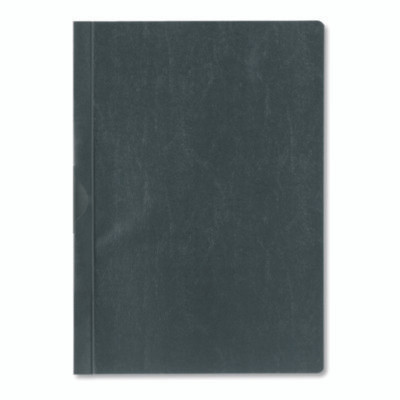 Duraclip Report Cover, Clip Fastener, 8.5 x 11, Holds 60 Sheets, Clear/Black, 25/Box