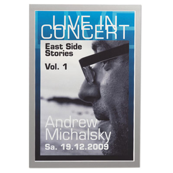 Duraframe Sign Holder, 11 x 17, Silver, 2/Pack