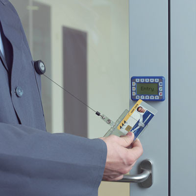 Id/Security Card Holder Set, Vertical/Horizontal, Reel, Clear, 10/Pack