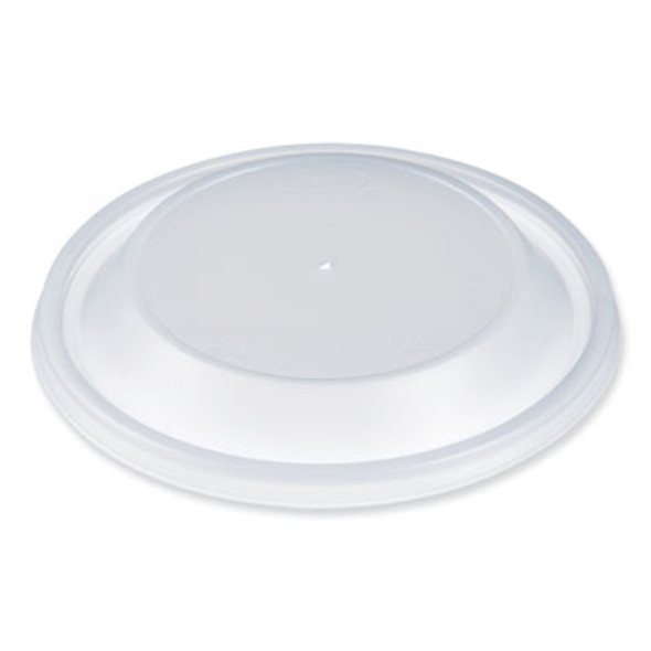 Dome Lids For Foam Cups And Containers, Vented, Fits 5 Oz To 32 Oz Cups/Containers, Plastic, Translucent, 1,000/Carton