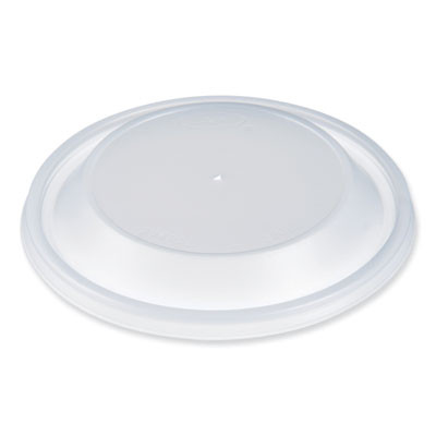 Dome Lids For Foam Cups And Containers, Vented, Fits 5 Oz To 32 Oz Cups/Containers, Plastic, Translucent, 1,000/Carton