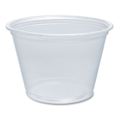 Conex Complements Portion/Medicine Cups, 2.5 Oz, Plastic, Clear, 125/Bag, 20 Bags/Carton
