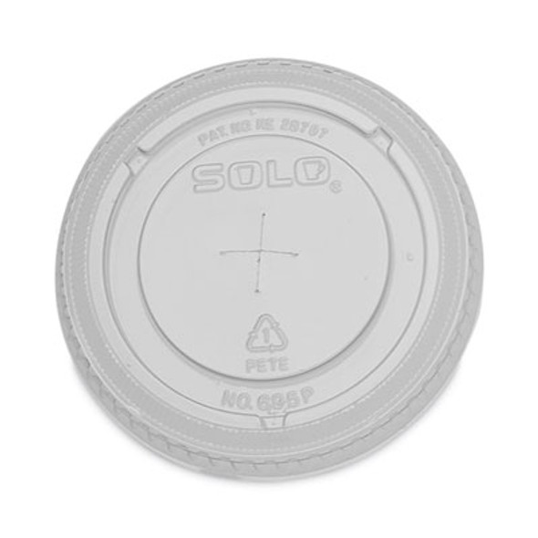 Plastic Cold Cup Lids, Fits 12 Oz To 14 Oz Cold Cups, Plastic, Clear, 1,000/Carton
