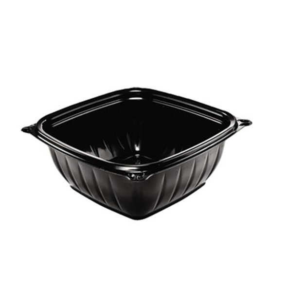 Presentabowls Pro Black Square Bowls, 12 Oz, 5 x 5 x 2, Black, Plastic, 63/Bag, 8 Bags/Carton