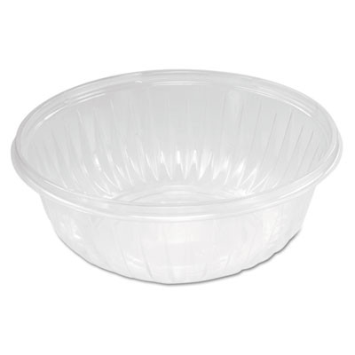 Presentabowls Clear Bowls, 32 Oz, Plastic, 63/Bag, 252/Carton