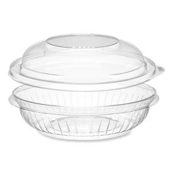 Presentabowls Bowl/Lid Combo-Paks, 8 Oz, Clear, Plastic, 63/Pack, 4 Pack/Carton