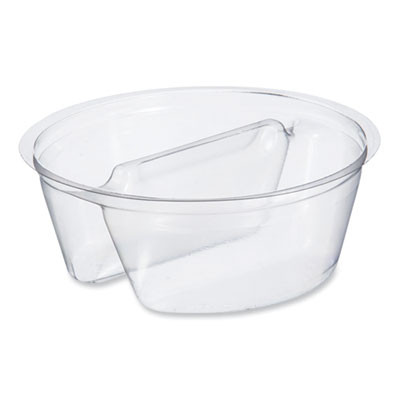 Plastic Cup Insert, 3.5 Oz, 3.6" Diameter x 1.3" h, Clear, 1,000/Carton