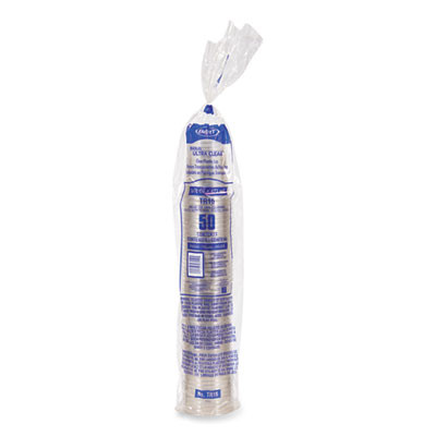 Ultra Clear Cups, 16 Oz, Plastic, 50/Bag, 20 Bags/Carton