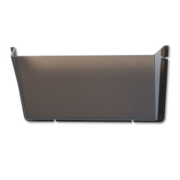 Unbreakable Docupocket Wall File, Letter Size, 14.5" x 3" x 6.5", Smoke