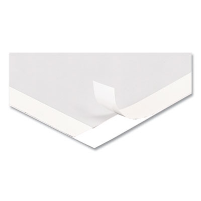 Self Adhesive Sign Holders, 8.5 x 11 Insert, Clear With White Border, 2/Pack