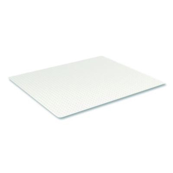 Oceanmat Carpet Chair Mat For Flat Pile Carpeted Floors, Rectangular, Straight Edges, 36" x 48", Clear
