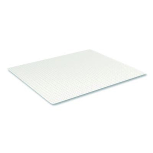 Oceanmat Carpet Chair Mat For Flat Pile Carpeted Floors, Rectangular, Straight Edges, 46" x 60", Clear