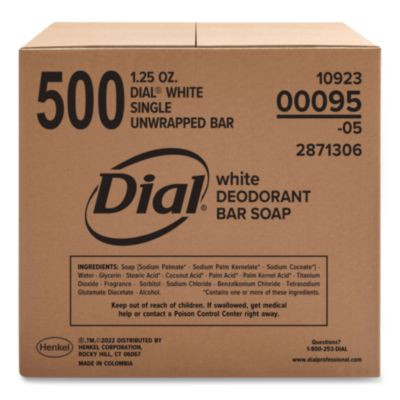 Antibacterial Deodorant Bar Soap, Floral Scent, 1.5 Oz, 500/Carton