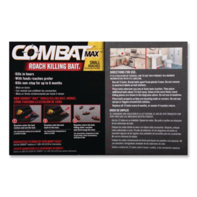 Max Small Roach Quick Kill Formula, 0.43 Oz, 12/Pack, 12 Packs/Carton